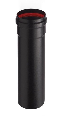Tubo stufa pellet nero - tubo,