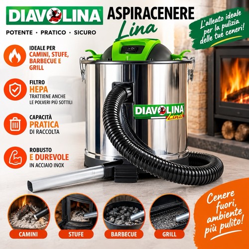 Aspiracenere 1000 w - 18,